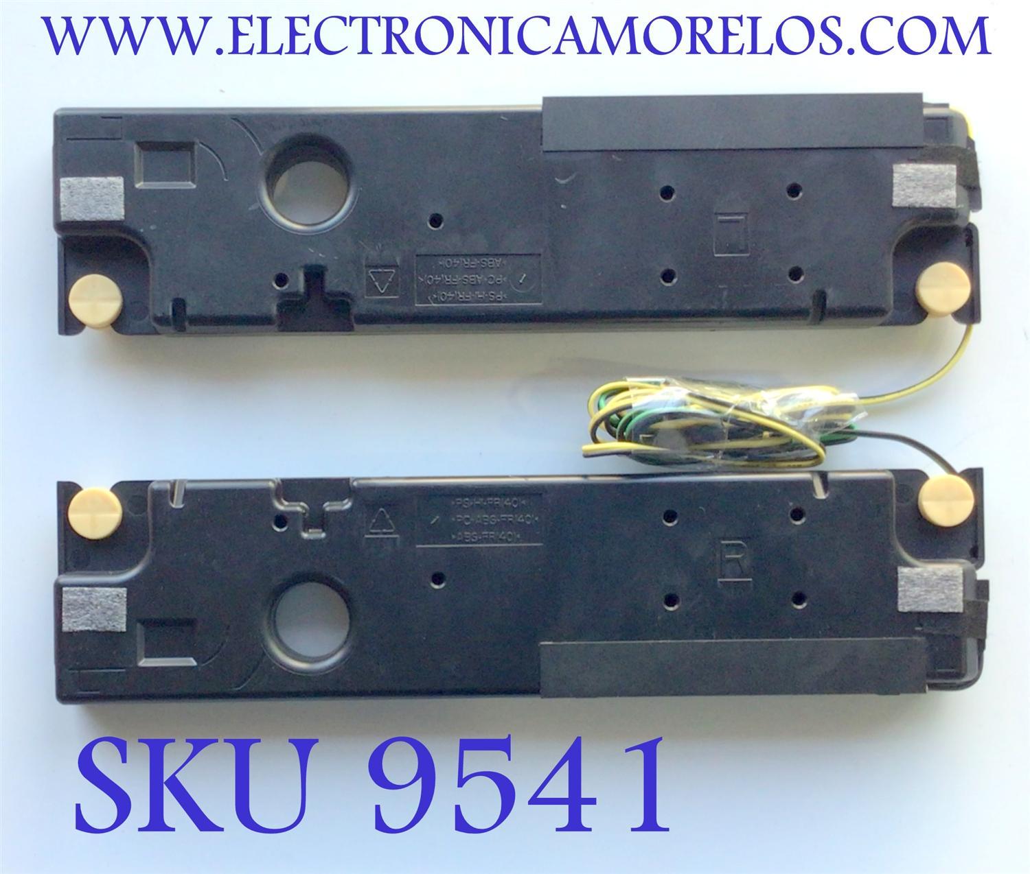 KIT DE BOCINAS PARA TV SAMSUNG (2 PZ) / NUMERO DE PARTE BN96-34566C / 6Ω 10W A36D22NA13 / BN9634566C / MODELO LH75EDEPLGC/GO	